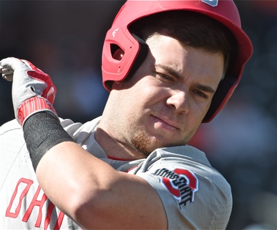 Bo Coolen tied the opening game in the top of the ninth with a home run.
