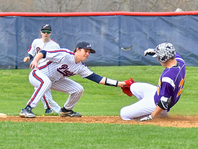 Spencer Lavy tags out