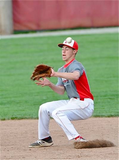 A pair of fifth inning errors on ground balls proved costly to Kotwica and the Trojans.
