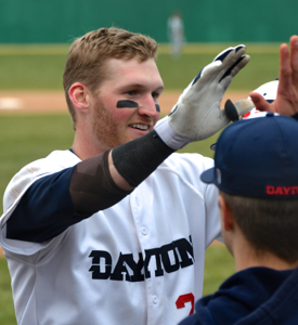 Robbie Doring's homerun celebration