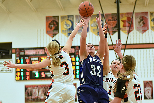 "Defense Wins Championships" and the defensive effort by Minster in contesting shots of Joceylyn Kaiser and Fort Recovery led to a league title.