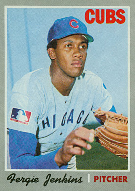Arguably, the greatest Cubs pitcher of all time...Ferguson Jenkins routinely won 20 games a season, but never saw the World Series.