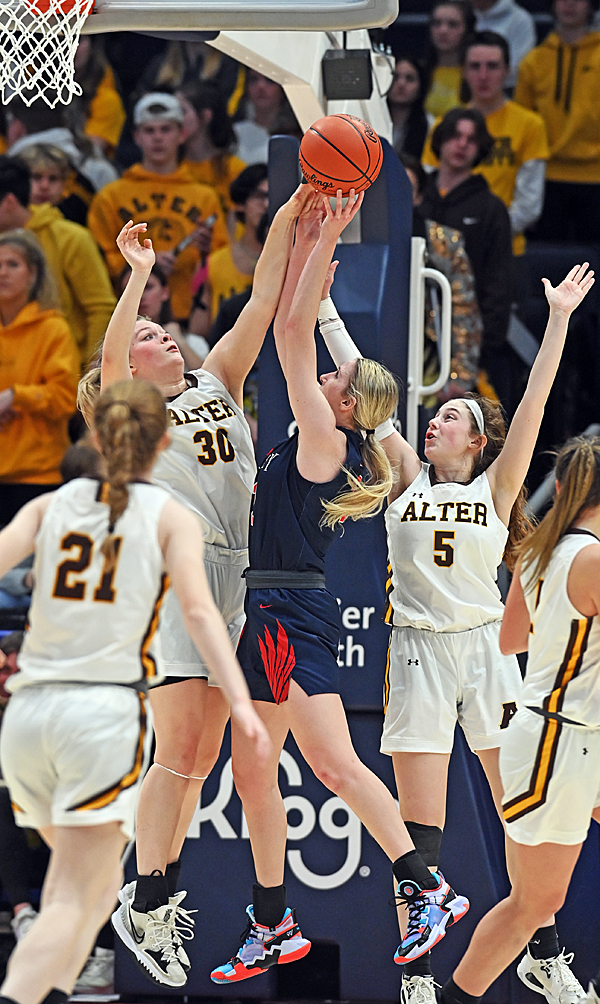 Hartley Girls Go Down HARD To Alter In State Semi-Finals