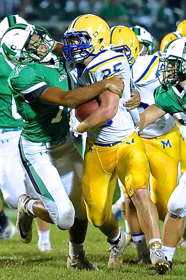 Marion Survives Turnovers, Defeats Anna, 17-14