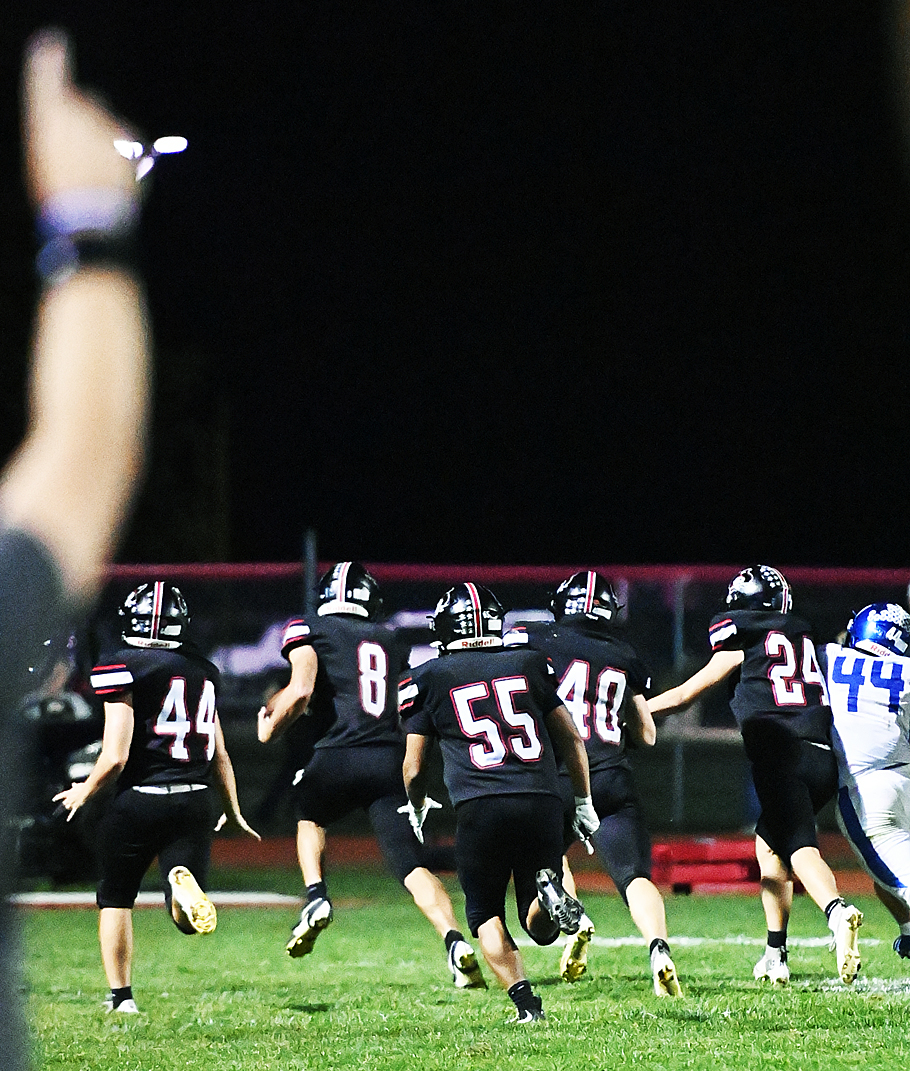 Covington Ends Losing Streak Against Miami East with Blocked Punt Scoop and Score