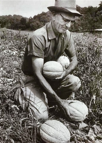 He started it...my grandfather, the late Dillon Fulks, was a dairyman and truck farmer while raising ten children in the post-depression years.