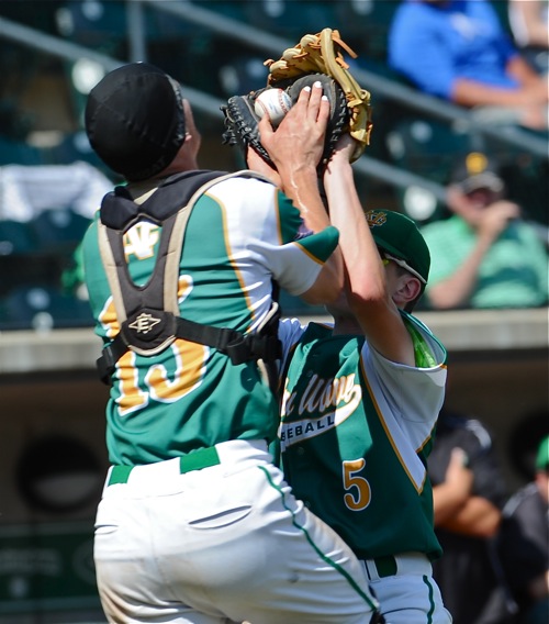 Helping hands...Newark Catholic won its ninth title in baseball over the weekend to take sole possession of second place in the record book.  Cincinnati Elder still leads, all-time, with 12.