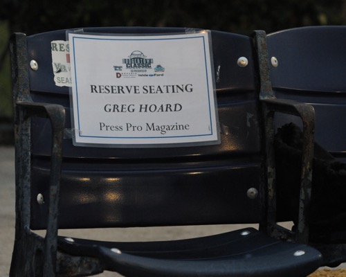 Hoard's reserved seating