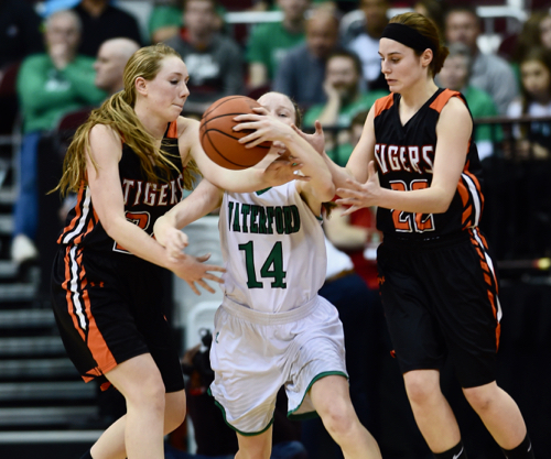 Tiger turnovers contributed to a big third quarter by Waterford.