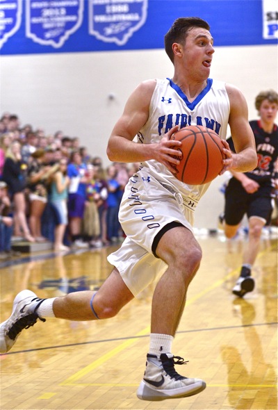Whoever plays Fairlawn will need to throttle down all-time SCL scorer Nate Lessing.  Thus far, few have.