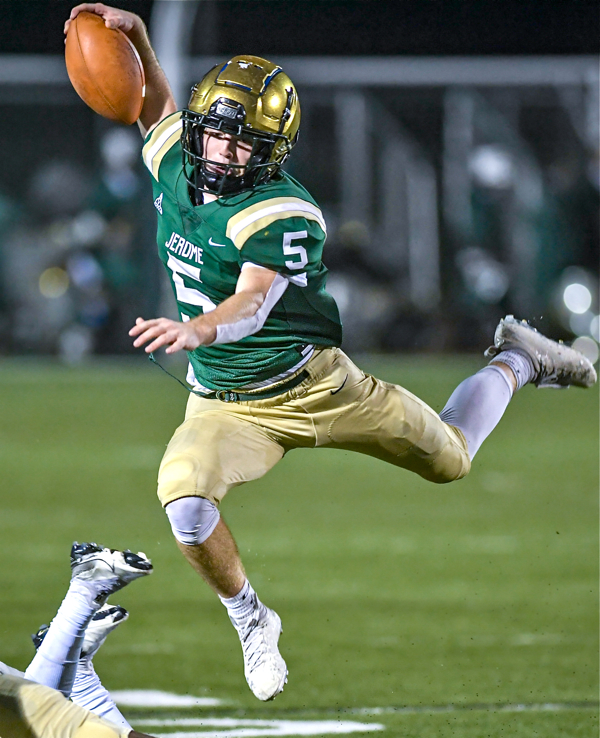 Everhart Runs Wild, Leads Jerome Over Liberty, 21-7