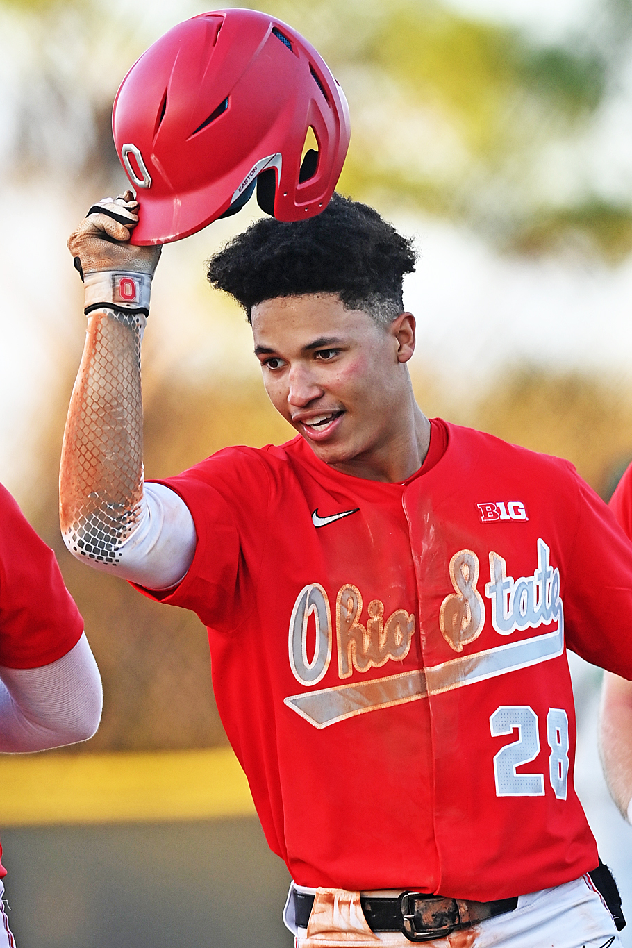 Ohio State Buckeyes Baseball #28 Trey Lipsey Student Athlete T-Shirt