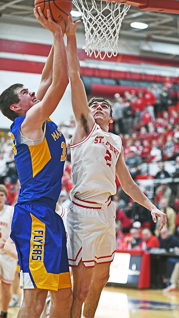 Marion Breaks Away From St. Henry In Second Half