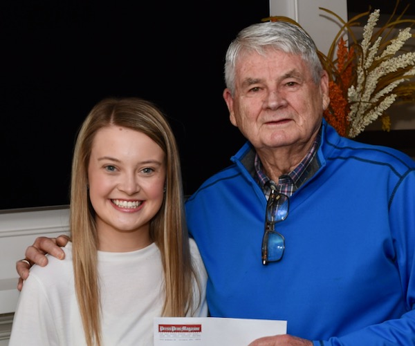 Minster’s Madison Wiss 2020 Hal McCoy Scholarship Recipient