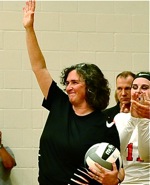 Kim Metz and Jackson Center won their second consecutive title in Div. IV volleyball.