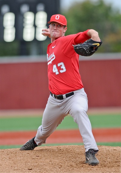In his last 20 innings sophomore starter Adam Niemeyer has struck out 18 while walking just one.