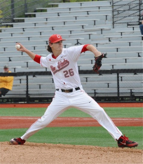 Freshman Ryan Feltner was again the man when called upon, pitching the first four innings in Sunday's win.
