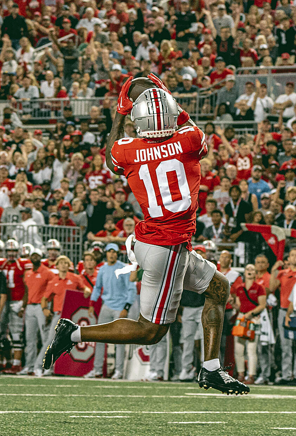 No. 2 Ohio State wears down No. 5 Notre Dame 21-10