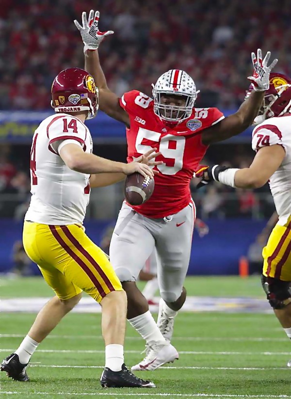 Ohio State Batters Southern Cal Behind Dominant Defense