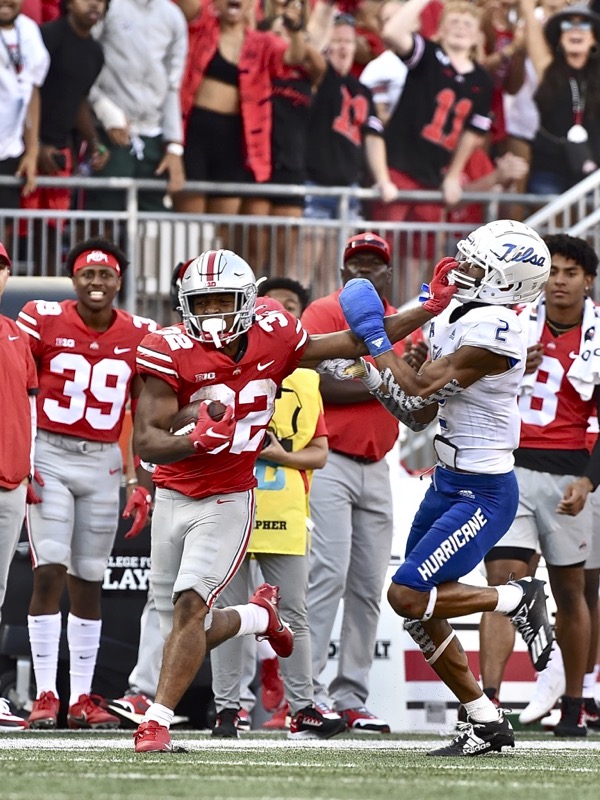 Henderson Races To Rushing Record In Saving Ohio State