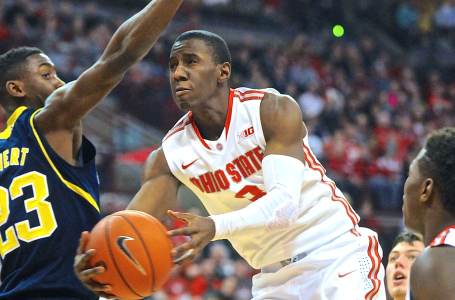 Marc Loving's 27 points help lift the Buckeyes over Illinois.