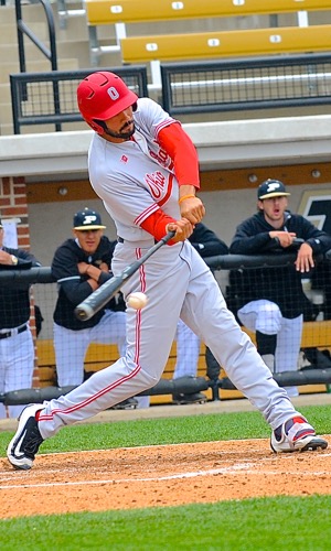 Bosi's bomb...Jacob Bosiokovic cranked a two-run homer in the opening game that stood as the winning blow.