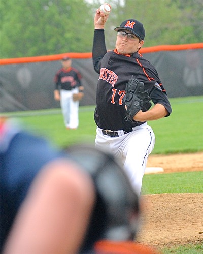 Dayton recruit Josh Nixon gives two-time state champ Minster a mound anchor that can beat anyone on a given day.