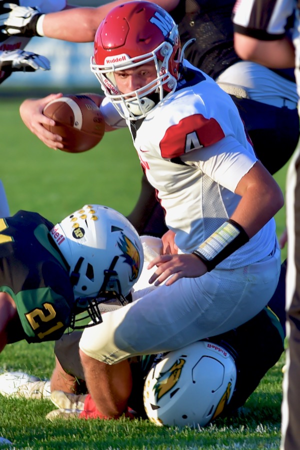 Passing Grade: Milton Throws Troy Christian For Loss