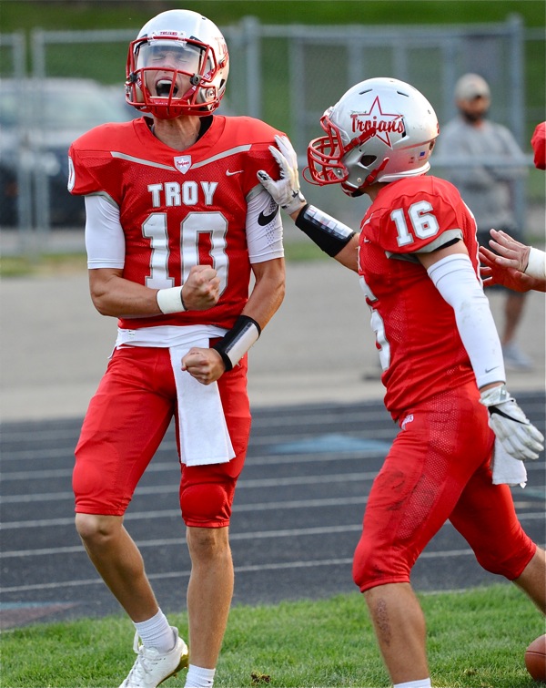 Troy Overcomes Mistakes, Xenia, For First Win