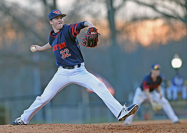 Freshman R.J. Wagner showed considerable upside in his two innings of relief work.