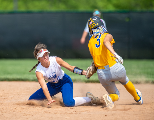 Westerville North Softball Senior Pictures with Ailey